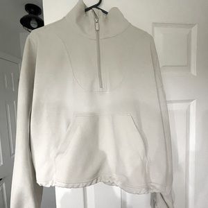Lululemon Brushed Softstreme Ribbed Half Zip